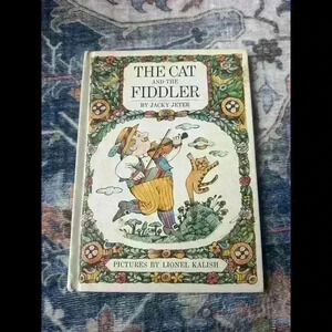 The Cat and the Fiddler by Jacky Jeter - Illustrated Classic Vintage